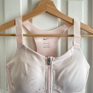 Nike Alpha Women's High-Support Padded Zip-Front Sports Bra